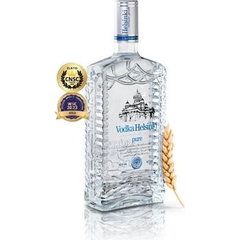 Vodka Helsinki Pure 40% 1 l (holá láhev)