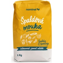Nominal Múka špaldová celozrnná jemne mletá z Vysočiny 1 kg