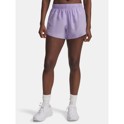 Under Armour dámské kraťasy UA Fly By 3'' Shorts fialová