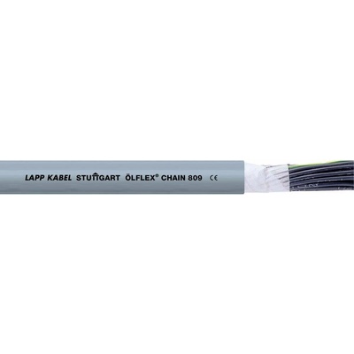 Lapp 1026707/500 kabel pro energetické řetězy ÖLFLEX® CHAIN 809 25 G 0.5 mm² šedá 500 m