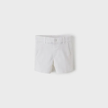 Image 1 of Mayoral Basic къси панталони 5 джоба за момче в бяло Майорал