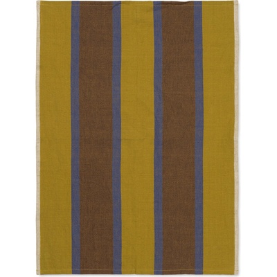 ferm LIVING Кърпа за чай HALE 50 x 70 см, жълт / кафяв, памук / лен, твърди LIVING (FERM1104264141)