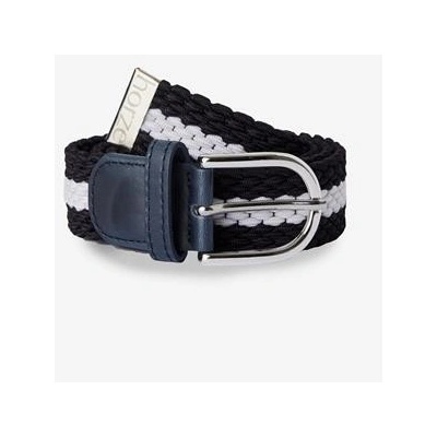 Pletený pásek Horze Unisex modro-bílý