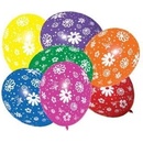 VsM ČR Balónky všech barev s motivem kytek B7