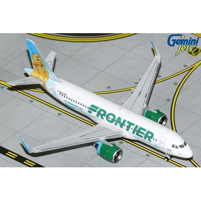 Gemini A320-251N Frontier Airlines Poppy the Prairie Dog Colors 1:400