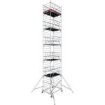 KRAUSE Мобилно алуминиево скеле Krause Pro Tec XXL, 12.3 м работна височина (12945198) (12945198)