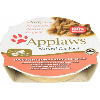 Applaws Cat tuniakové filety a krab 60 g