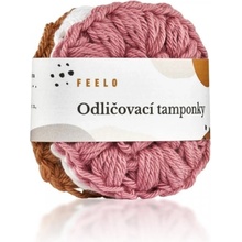 Feelo Pratelné odličovací tamponky z bio bavlny 3 ks