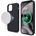 elago MagSafe Soft Silicone Case - силиконов (TPU) калъф с вграден магнитен конектор (MagSafe) за iPhone 12 Pro Max (черен)