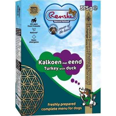 Renske Tetra pak menu čerstvá krůta a kachna 375 g