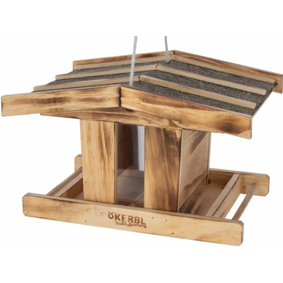 Kerbl Grosser Arber Závesné kŕmidlo pre vtáky 37,2 x 29 x 23 cm drevo 87044