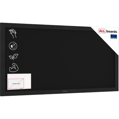 Allboards TB126BK Černá křídová tabule 120 × 60 cm