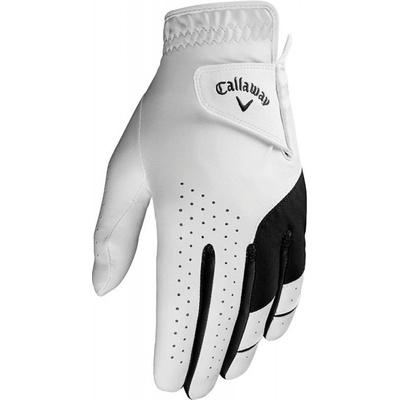 Callaway Weather Spann Mens Golf Glove Bílá Levá XL