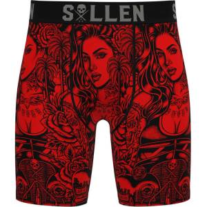 SULLEN мъжки боксерки sullen - ride low - sca8252_rd