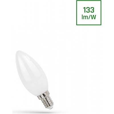 Spectrum LED žiarovka 6W COG neutrálna biela E14