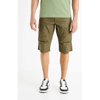 Celio Мъжки къси панталони в цвят каки Celio Bocourtbm1 Celio | Zelen | МЪЖЕ | S
