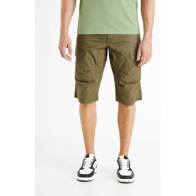 Celio Мъжки къси панталони в цвят каки Celio Bocourtbm1 Celio | Zelen | МЪЖЕ | S