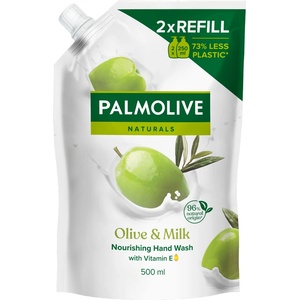 Colgate - Palmolive Пълнител за течен сапун Palmolive 500 мл мляко и маслини
