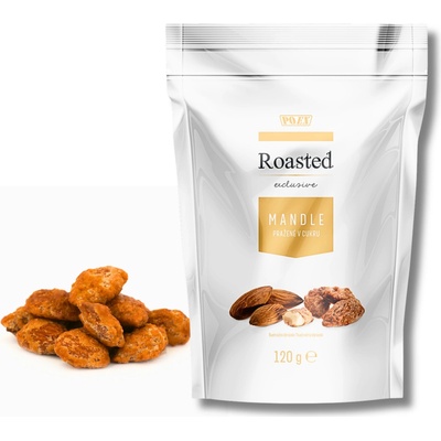 Poex Pražené mandle v cukru 120 g