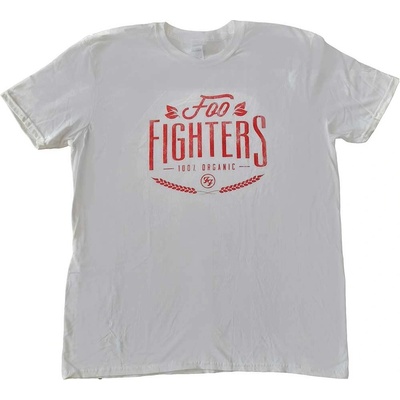 Foo Fighters tričko 100% Organic biele