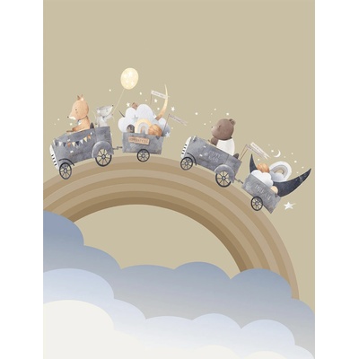 Decoprint CW6002-1 vliesová obrazová tapeta na zeď Cute Walls, rozměry 2,12 x 2,8 m