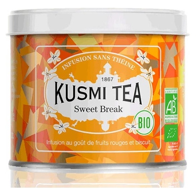 Kusmi Tea Sypaný bylinný čaj Sweet Break Bio kovová dóza 100 g
