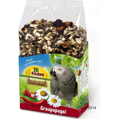 JR Farm Individual Papagáj sivý 950 g