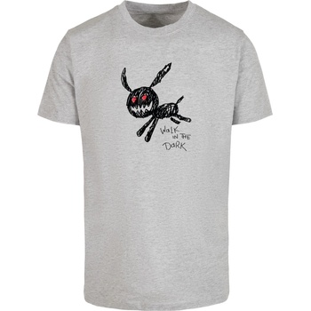 Mister Tee Тениска Walk In The Dark Tee heather grey XXLUB-MT3058-00431 - Тъмносив, размер XL