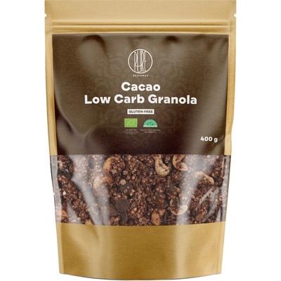 BrainMax Pure Granola Low Carb, Kakaová, BIO, 400 g