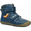 D.D.step Barefoot zimní obuv W063-52804A Royal Blue
