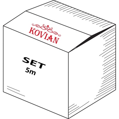 5m set pre 12,76mm sklo, k profilu AL-121, AL-L131, AL-L141 a AL-L151. Obsahuje: tesnenie AG-00 5m, AG-13-5m, podložka AP-K122 20ks, klin AP-K13 20ks.