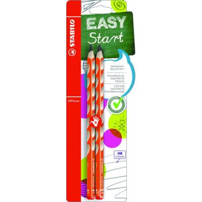 Stabilo Ergonomická ceruzka EASYgraph 2 ks oranžová pre pravákov