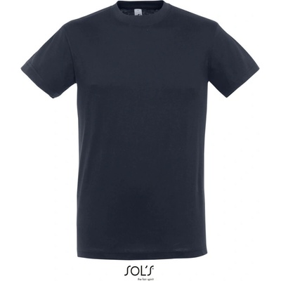 Sol's Collection tričko Regent krátký rukáv pánské COT-25055329001 Navy french
