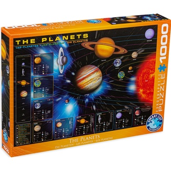 EUROGRAPHICS Пъзел Eurographics от 1000 части - Планетите (60001009)