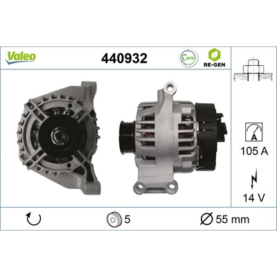 Alternátor VALEO 440932