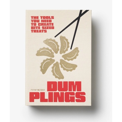 Printworks Бежови пръчици в комплект от неръждаема стомана за 4 души The Essentials - Dumpling Tools - Printworks (PW00747)