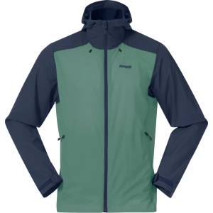 Bergans Мъжко ветрозащитно яке Bergans Skar Light Windbreaker Jacke Windproof jacket - Dark Jade Green / Navy Blue (018-0436-0113)