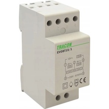 TRACON Bezpečnostní transformátor pro zvonek 1,25A 230V/4-8-12V EVOBT15/1