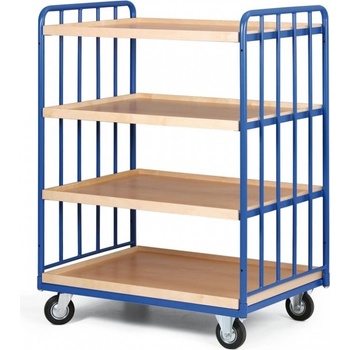 Prepravný vozík policový Biedrax PV4136 - 100 x 70 cm