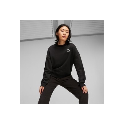 Puma Classics Oversized Crew TR 621408-01 čierna