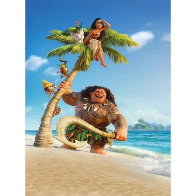 Komar Vliesová fototapeta Moana and Maui rozměry 184 x 248 cm