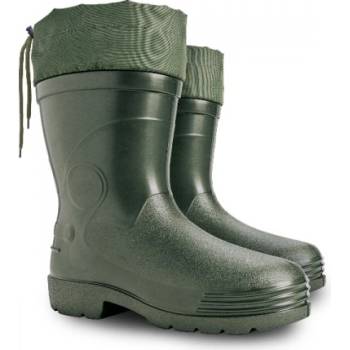 Demar Мъжки гумени работни ботуши с топла стелка FARMER-S, зелени (D3911)