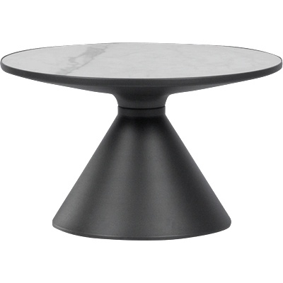 Carmen Холна маса zary 2 - бяла - черна (3530665)