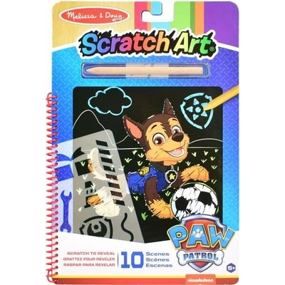 Melissa & Doug Paw Patrol Škrabacie obrázky Chase