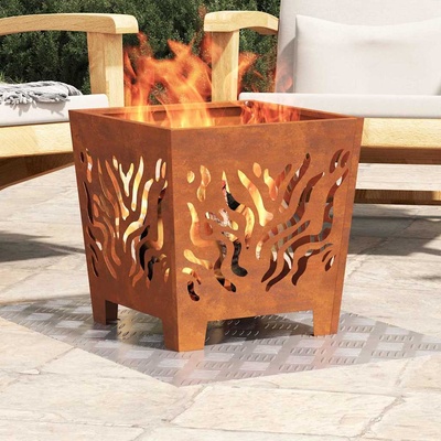 vidaXL Стъпало Правоъгълна 2 pcs Сребрист 60 x 40 cm Алуминий (4104323)