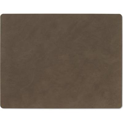LIND Prostírání Square Nupo kaviárová kůže 35x45cm