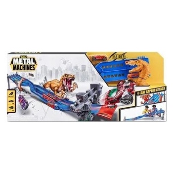 Metal Machines Autodráha 4 Lane Raptor Attack Set