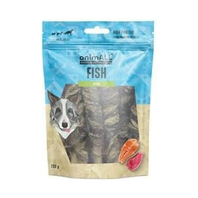 animALL Buvolí tyčka obalená rybí kůží 250 g
