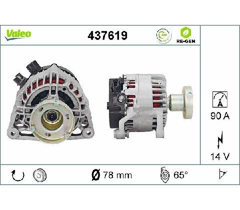 Generátor VALEO 437619