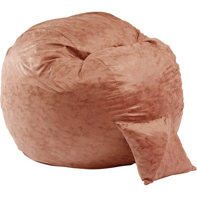 PUFRELAX Комплект Барбарон и декоративна възглавница, 600л. , King Size - Tiger eye, Перящ се калъф, Трансформира се в легло, Пълнеж с микс от мемори пяна и дунапрен, Гама Premium, 8982 (PUF-M-KP-PT-TIG)